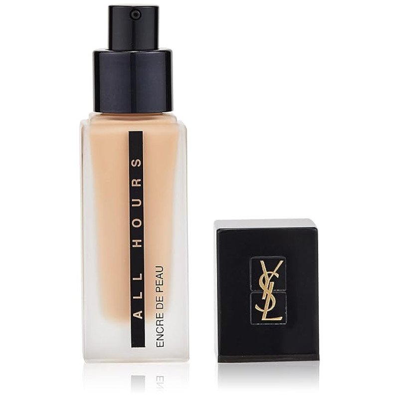 Base de maquillaje YSL All Hours SPF 20 B30 Almond de 25 ml - frasco y tapa